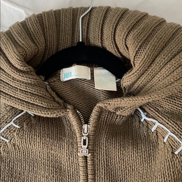 JLO Fitted knit zip-up XS - Picture 3 of 3